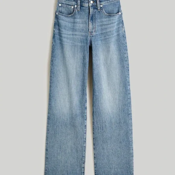 Madewell Heritage Stretch Denim Jeans in Light Blue-EXCELLENT condition - Picture 3 of 11